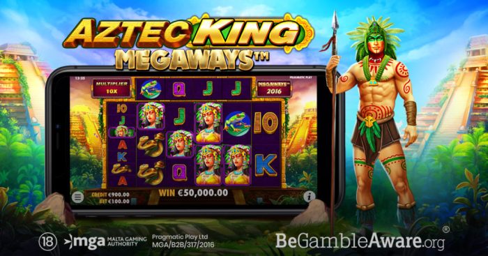 Slot Terbaru Aztec King Megaways dari Pragmatic Play